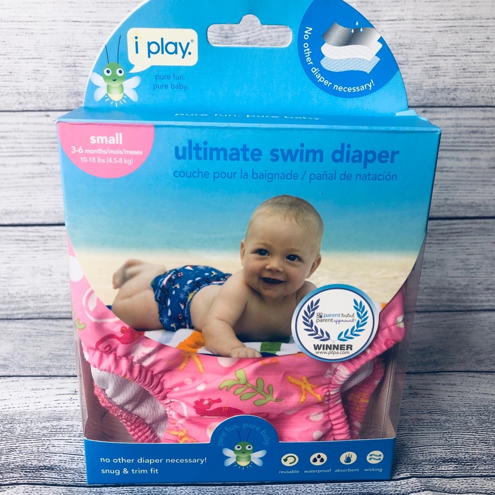 Ultimate Swim Diaper Sz. Small 3-6 Months 10-18lbs